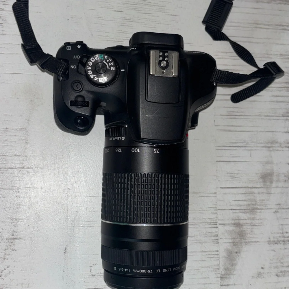 Canon EOS Rebel T7 DSLR Camera - Black